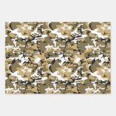 Assorted Camouflage Wrapping Paper Sheets (Front 3)