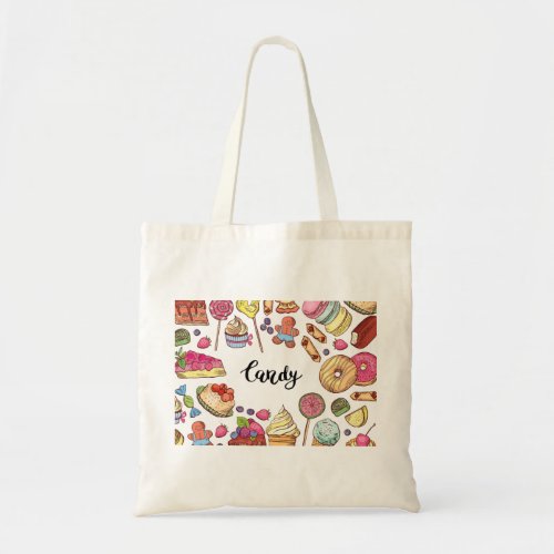 Assorted Candy Tote Bag