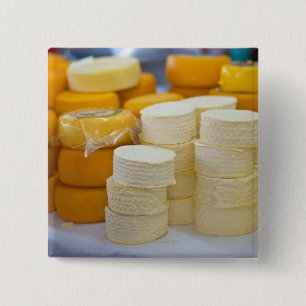 Assorted cheeses pinback button