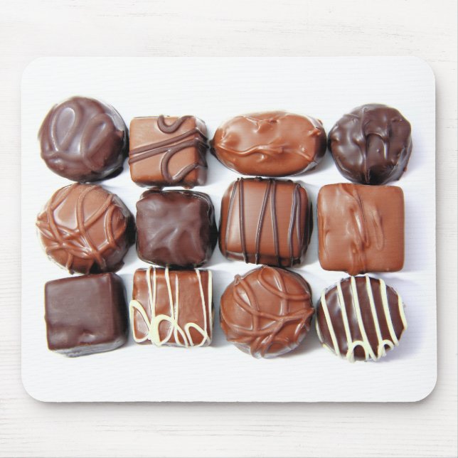 Assorted Chocolates Mousepad (Front)