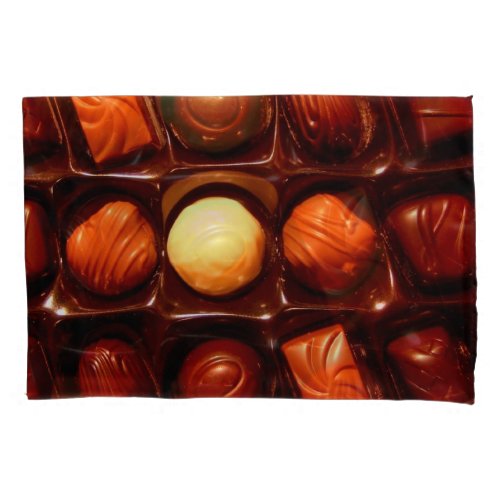 ASSORTED CHOCOLATES  PILLOW CASE