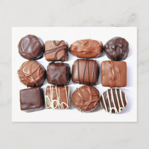Assorted Chocolates Postcard