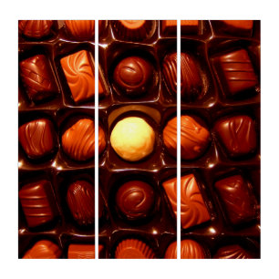 ASSORTED CHOCOLATES   TRIPTYCH