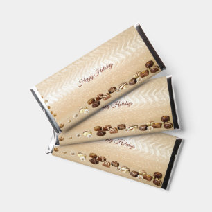 Assorted Chocolates with Flower Hershey Bar Favors