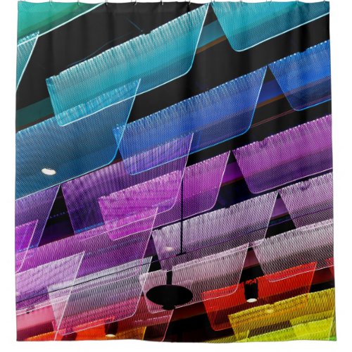 Assorted_color ceiling decor lot shower curtain