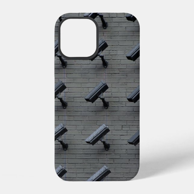 Assorted-color security cameras iphone case (Back)