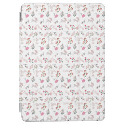 Assorted Delicate Flowers in Pattern Print iPad Air Cover