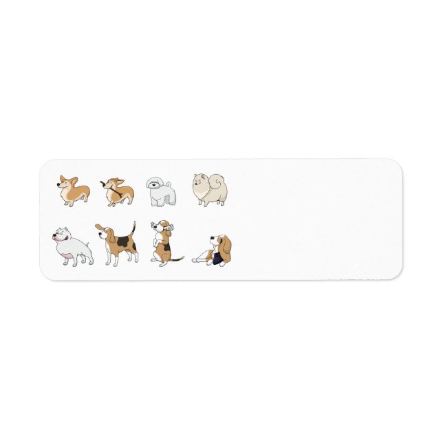 Assorted Dogs second Label (Front)