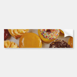 Assorted donuts bumper sticker