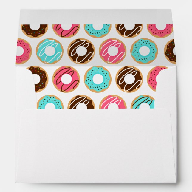 Assorted Donuts Envelope (Back (Bottom))