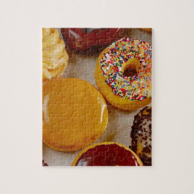 Assorted donuts jigsaw puzzle (Vertical)