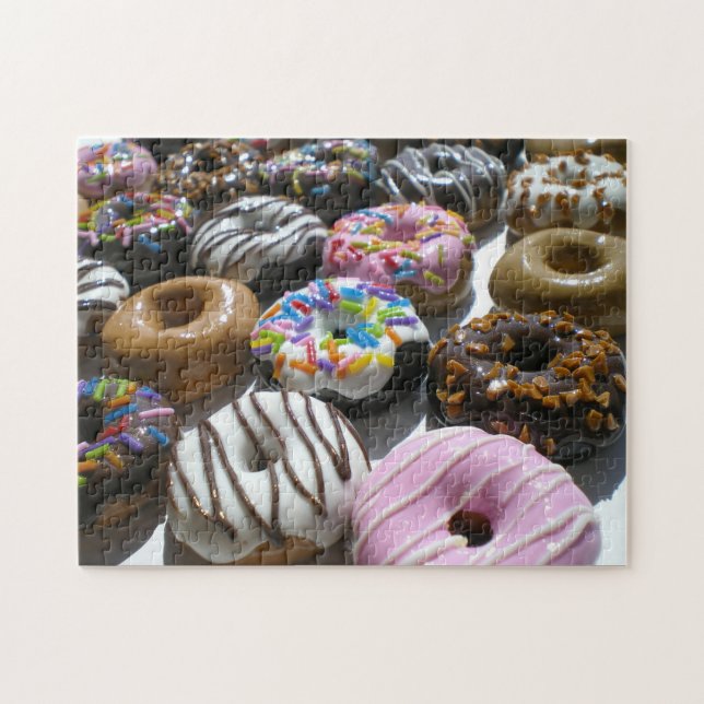 Assorted Donuts Photo Puzzle (Horizontal)