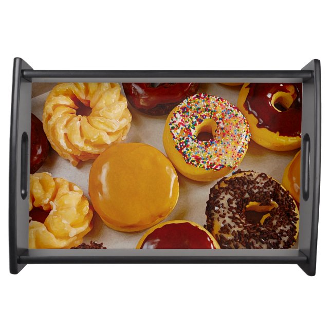 Assorted donuts serving tray (Front)