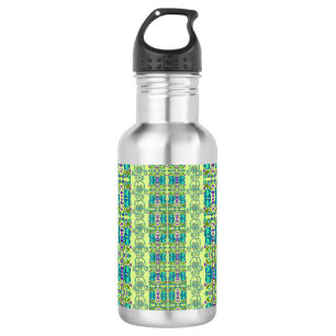 Assorted Floral Cupflowers Stainless Steel Water Bottle