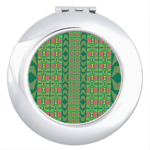 Assorted Floral Wings Compact Mirror