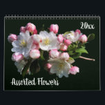 Assorted Flowers   Calendar<br><div class="desc">An assortment of pretty flowers calendar.  Photography by Susan.  Click on Customize to add text and change calendar year dates.  These images are available on many products in my store.  Links to all of my stores are located on my Profile page.  Thanks for stopping by Smilin' Eyes Treasures.</div>