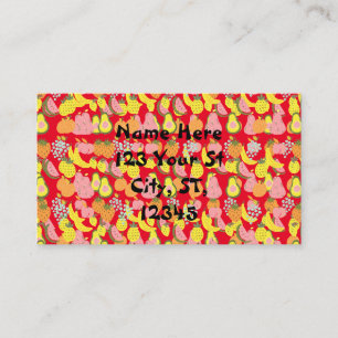 Assorted Fruits Collection Thunder_Cove    Business Card