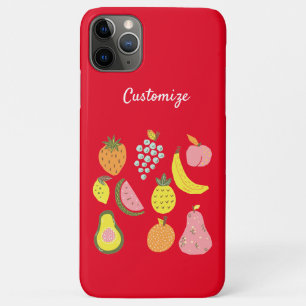 Assorted Fruits Collection Thunder_Cove iPhone 11 Pro Max Case