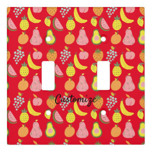 Assorted Fruits Collection Thunder_Cove Light Swit Switch Cover