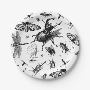 Assorted Insects Paper Plates