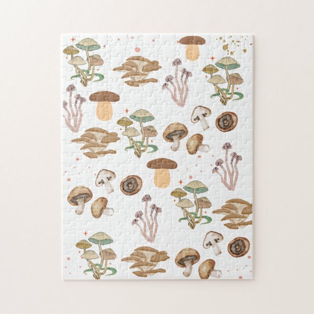 Assorted Mushrooms Jigsaw Puzzle (Vertical)