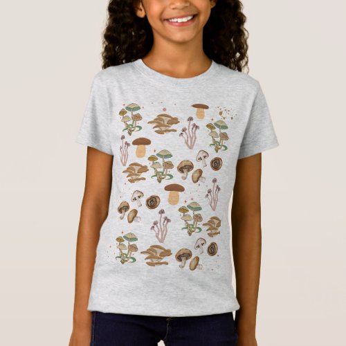 Assorted Mushrooms T_Shirt