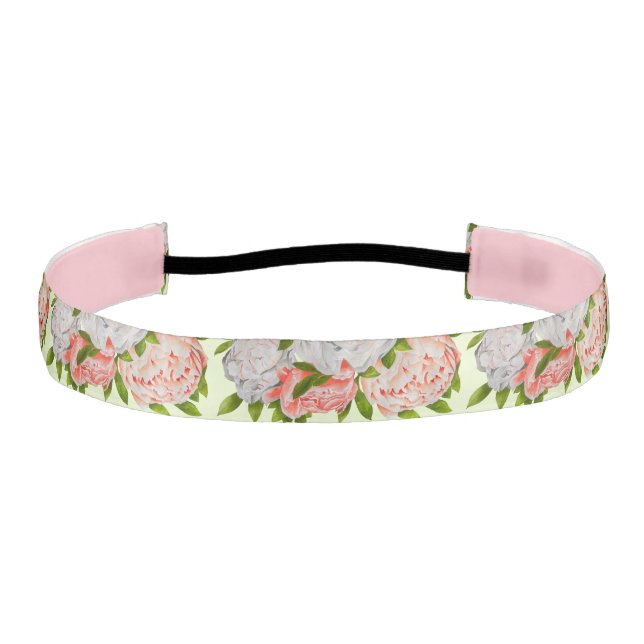 Assorted Peonies on a Non-Slip Headband (Front)