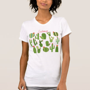 Assorted Red-flowered Cactus Plants Thunder_Cove T-Shirt