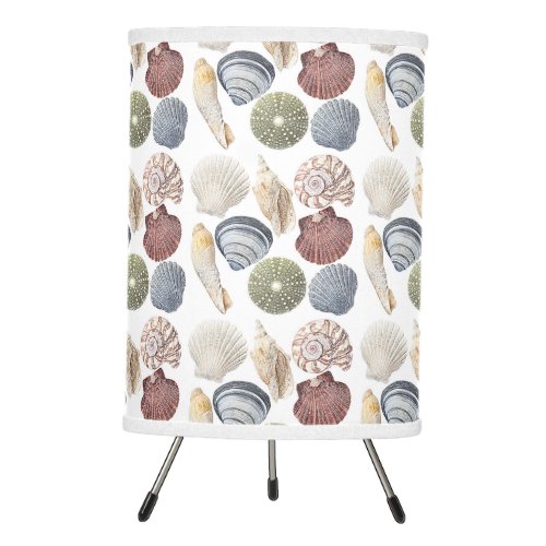 Assorted Shells Coastal Beach House Lamp Shade