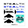 Assorted Stealth Stickers