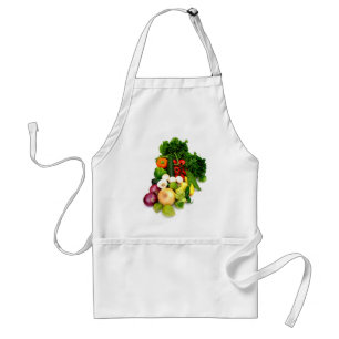 Assorted Vegetables Adult Apron