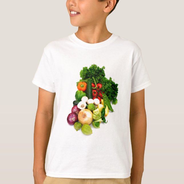 Assorted Vegetables T-Shirt (Front)