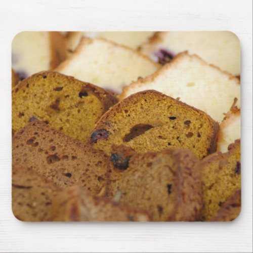Assortment of Breakfast Breads and Cakes Mouse Pad
