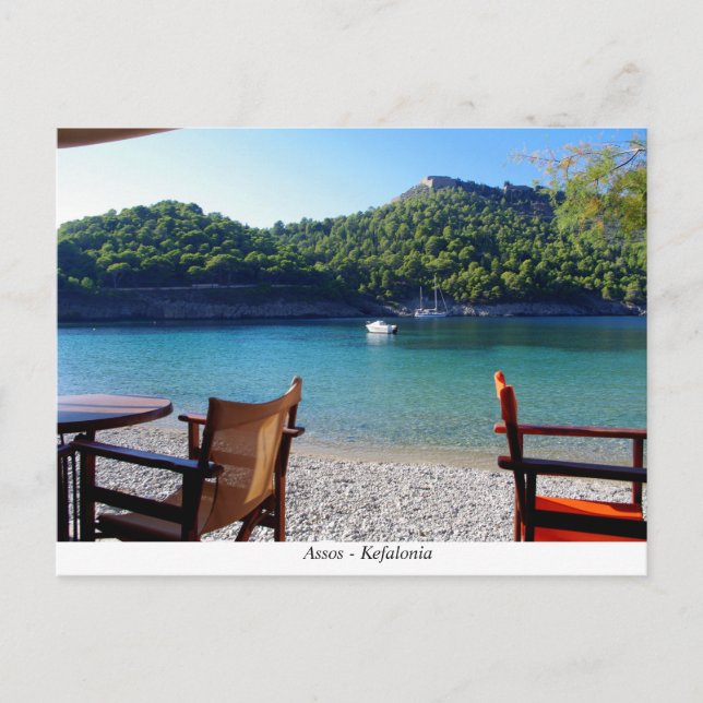 Assos - Kefalonia Postcard (Front)