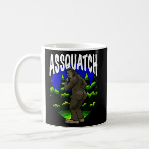 Assquatch Crazy Animal Love Women Ape Wild Forest  Coffee Mug