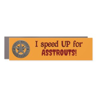 ASSTROUT Bumper Sticker Car Magnet