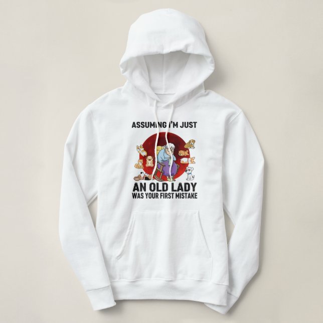 Assuming Im Jusst An Ald Lady Shirt (Design Front)