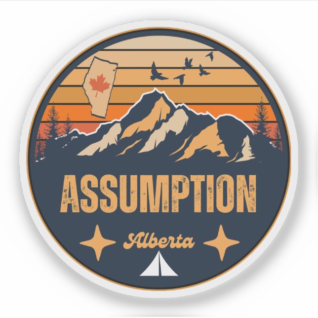 Assumption, Alberta Sticker (Front)