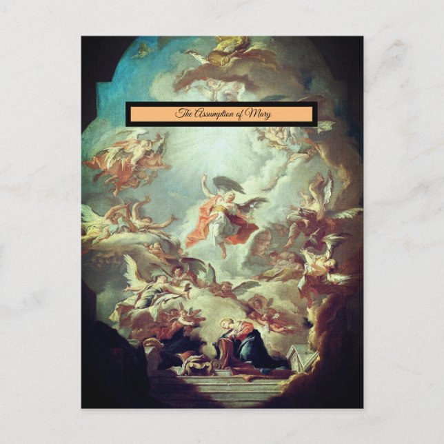 Assumption of Mary Postcard (Front)