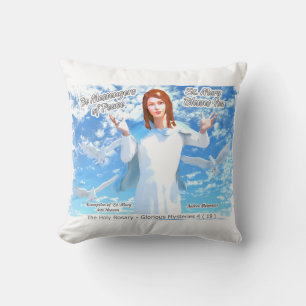 Assumption of St. Mary into Heaven 2 Throw Pillow