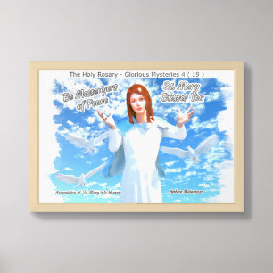 Assumption of St. Mary into Heaven Framed Art