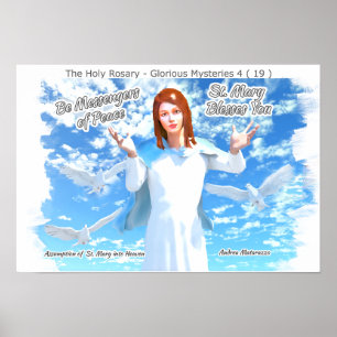 Assumption of St. Mary into Heaven Poster