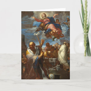 Assumption of the Virgin Battista Lenardi Greeting Holiday Card