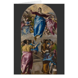 Assumption of the Virgin by El Greco Cards