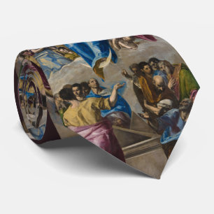 Assumption of the Virgin by El Greco Neck Tie