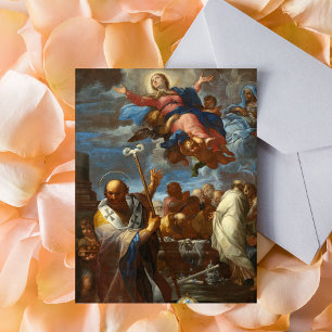 Assumption of the Virgin Giovanni Battista Lenardi Postcard