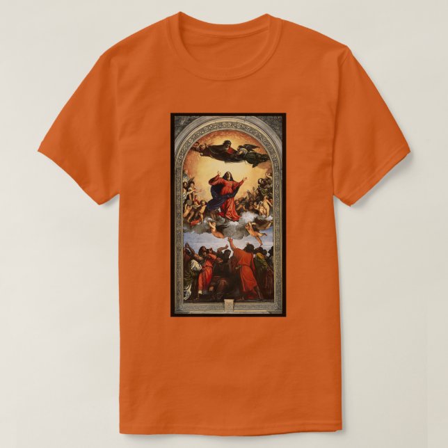 Assumption of the Virgin T-Shirt (Design Front)