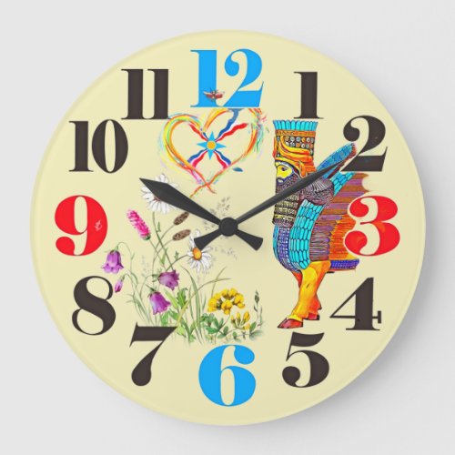 Assyria Acrylic Wall Clock