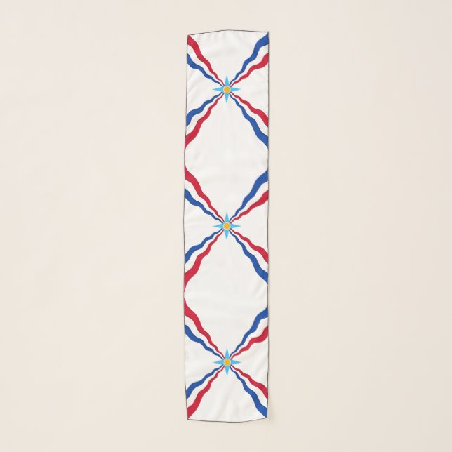 Assyrian Chiffon Scarf (Front)