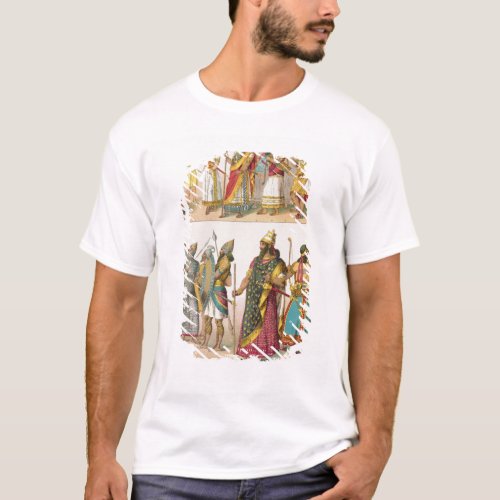 Assyrian Dress from Trachten der Voelker 1864 T_Shirt